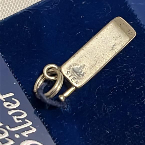 Vintage Sterling Silver Cell Phone Charm - Picture 4 of 5